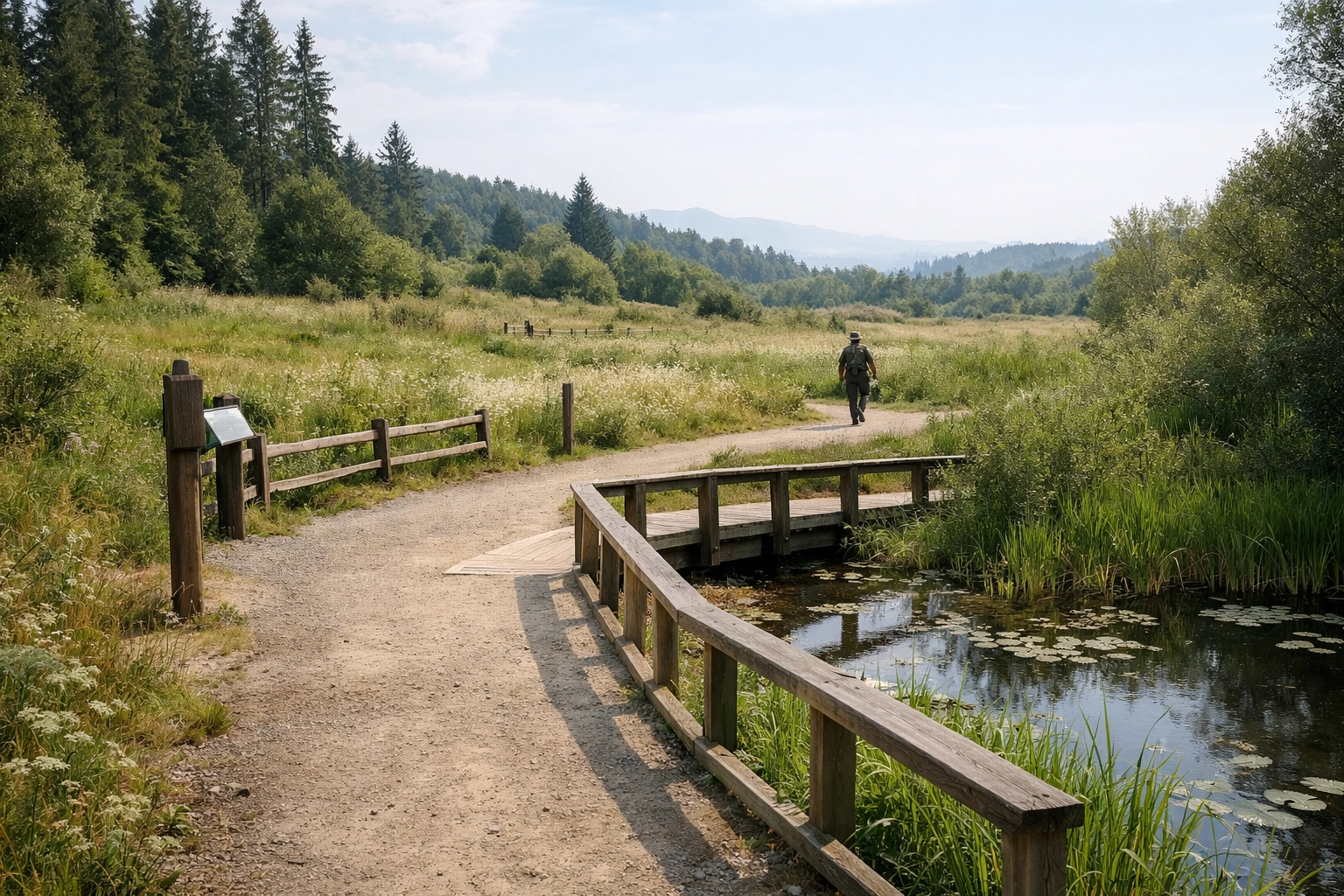 Protected natural area managed through collaborative conservation and stewardship