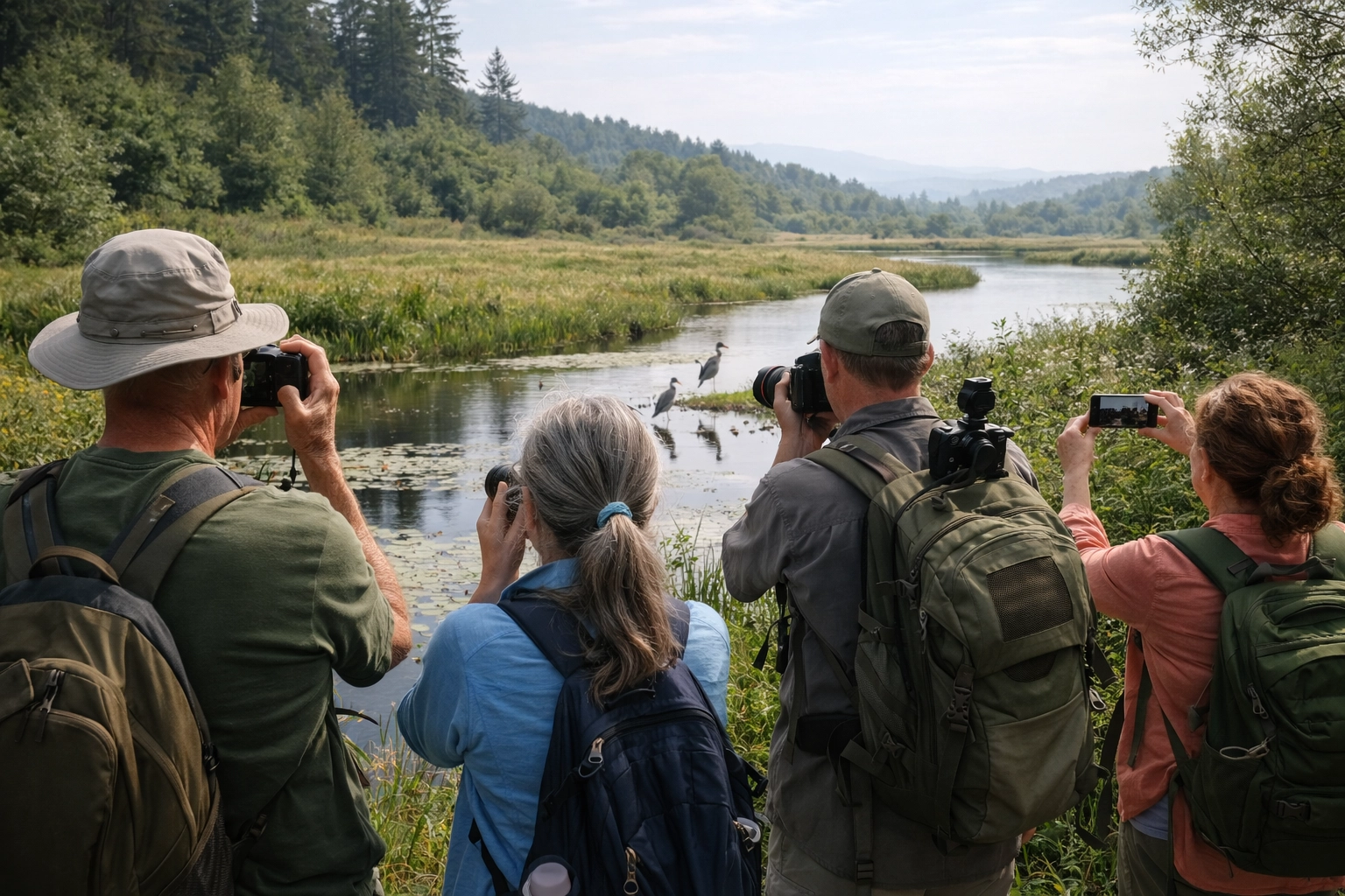 Photography-based stewardship activity at Steigerwald Lake National Wildlife Refuge